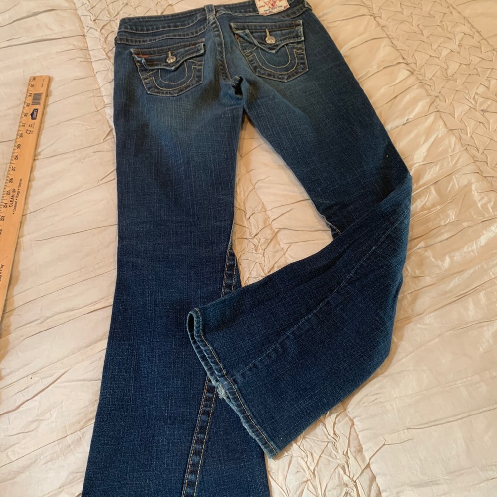 True religion flare leg jeans